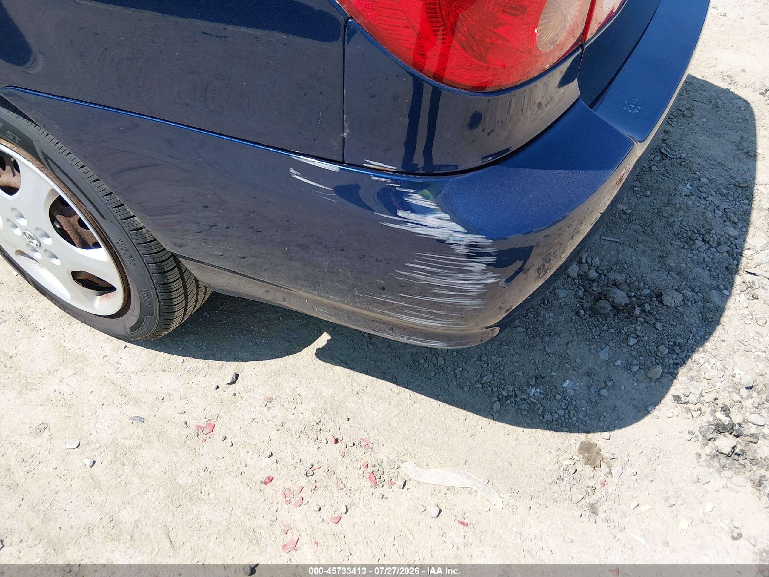 2007 Toyota Corolla Ce Navy vin: JTDBR32E470103800