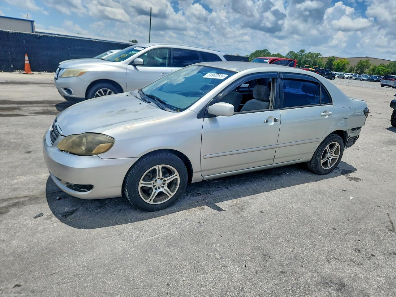 2003 Toyota Corolla Le Silver vin: JTDBR32E530014117