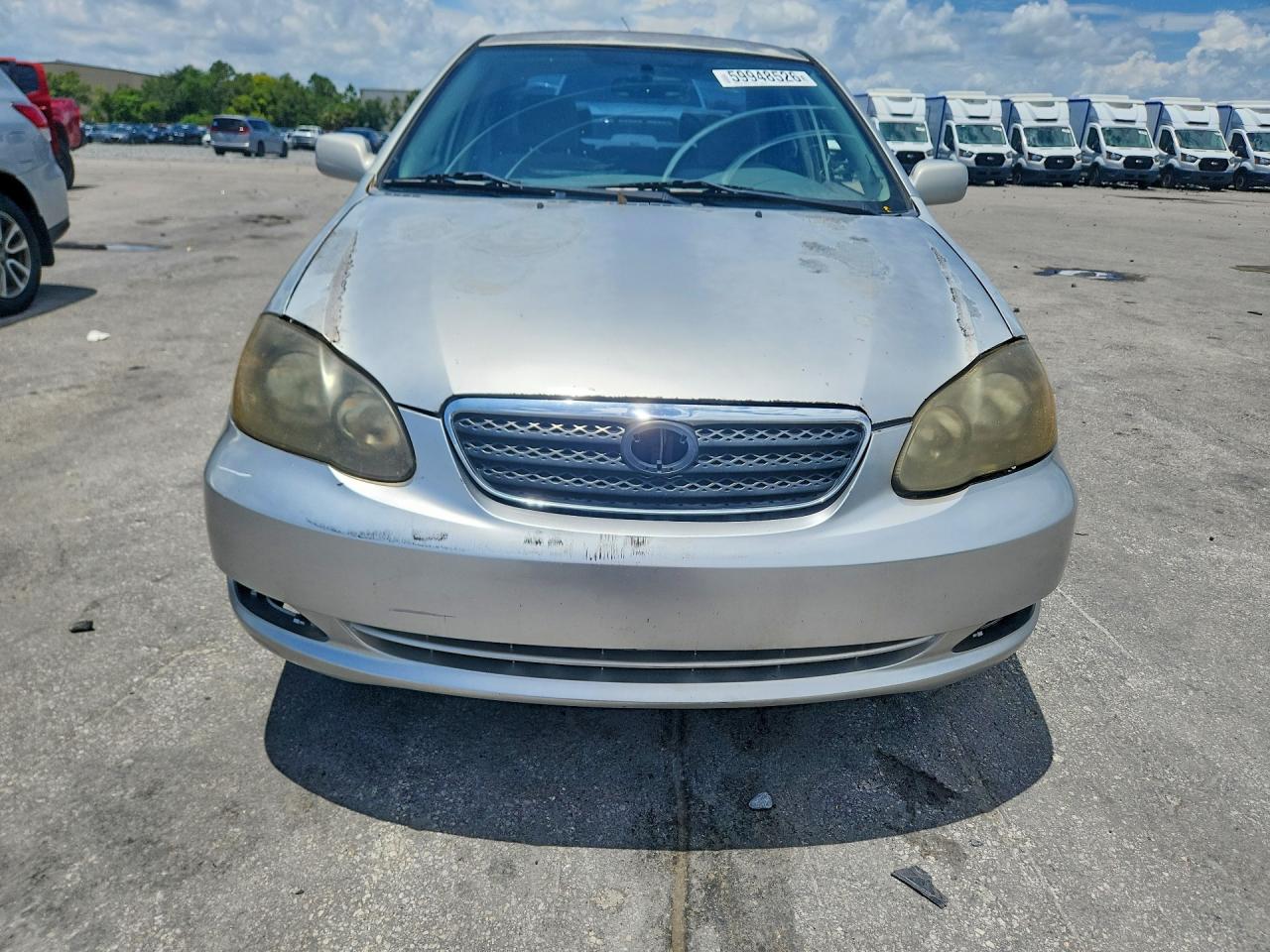 2003 Toyota Corolla Le Silver vin: JTDBR32E530014117