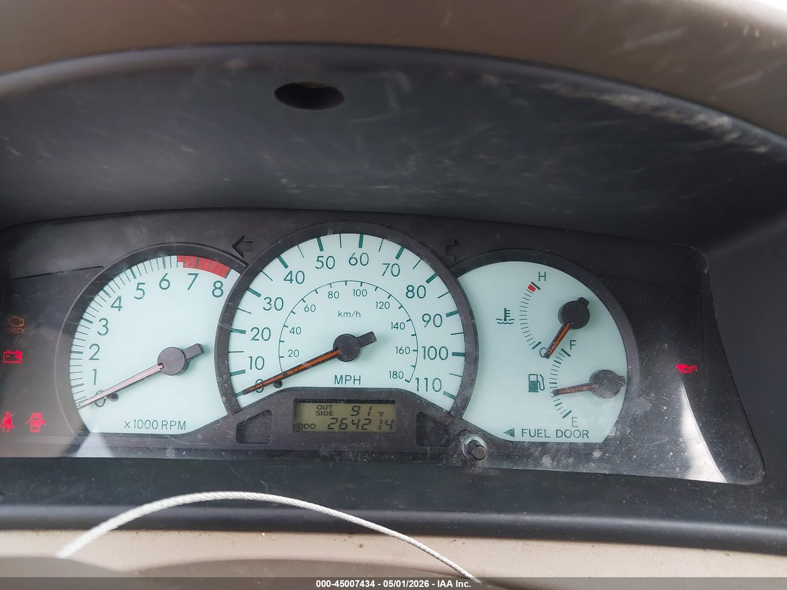 2003 Toyota Corolla Ce/le Gray vin: JTDBR32E530040197