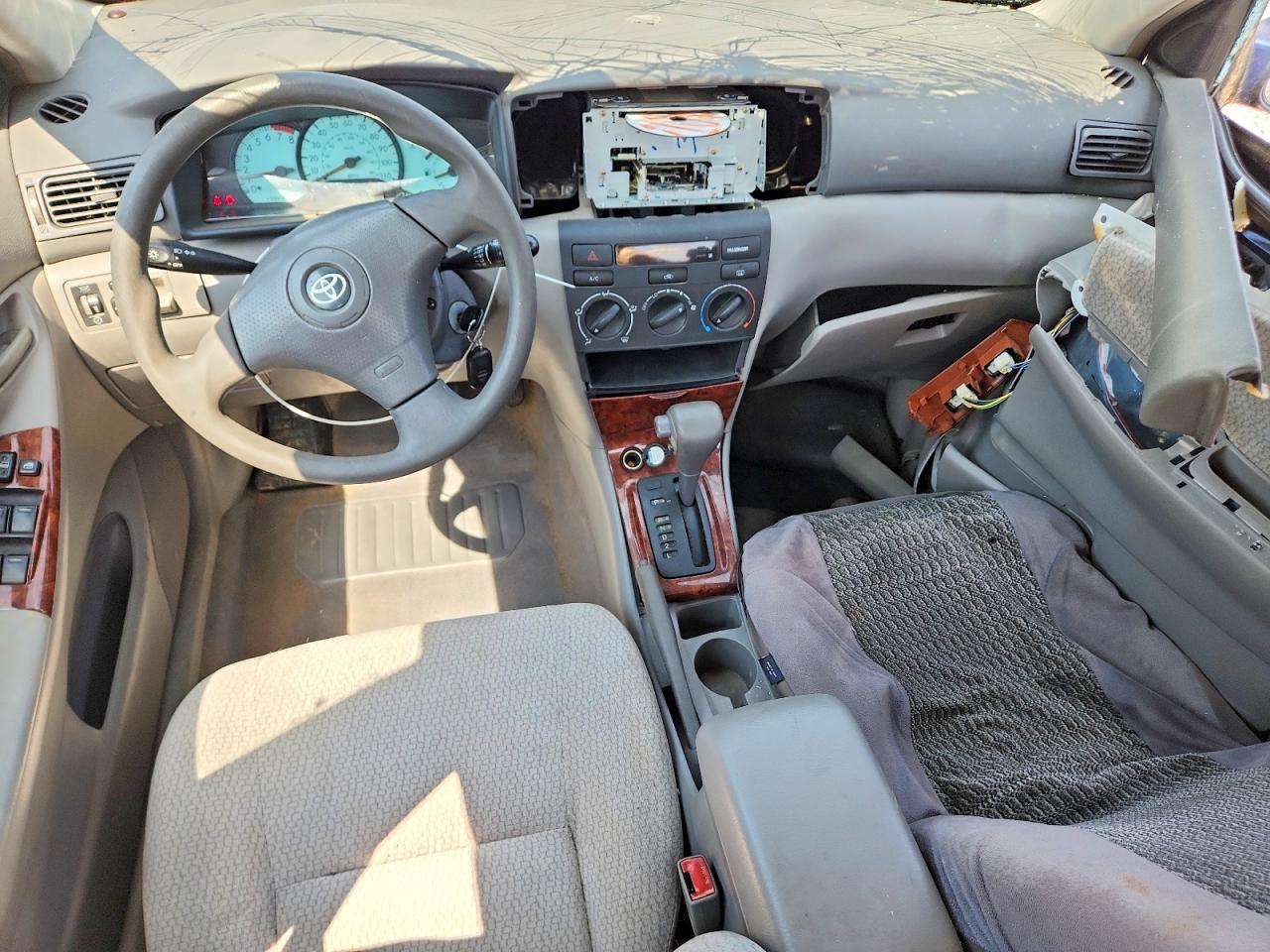 2003 Toyota Corolla Le Blue vin: JTDBR32E530046050