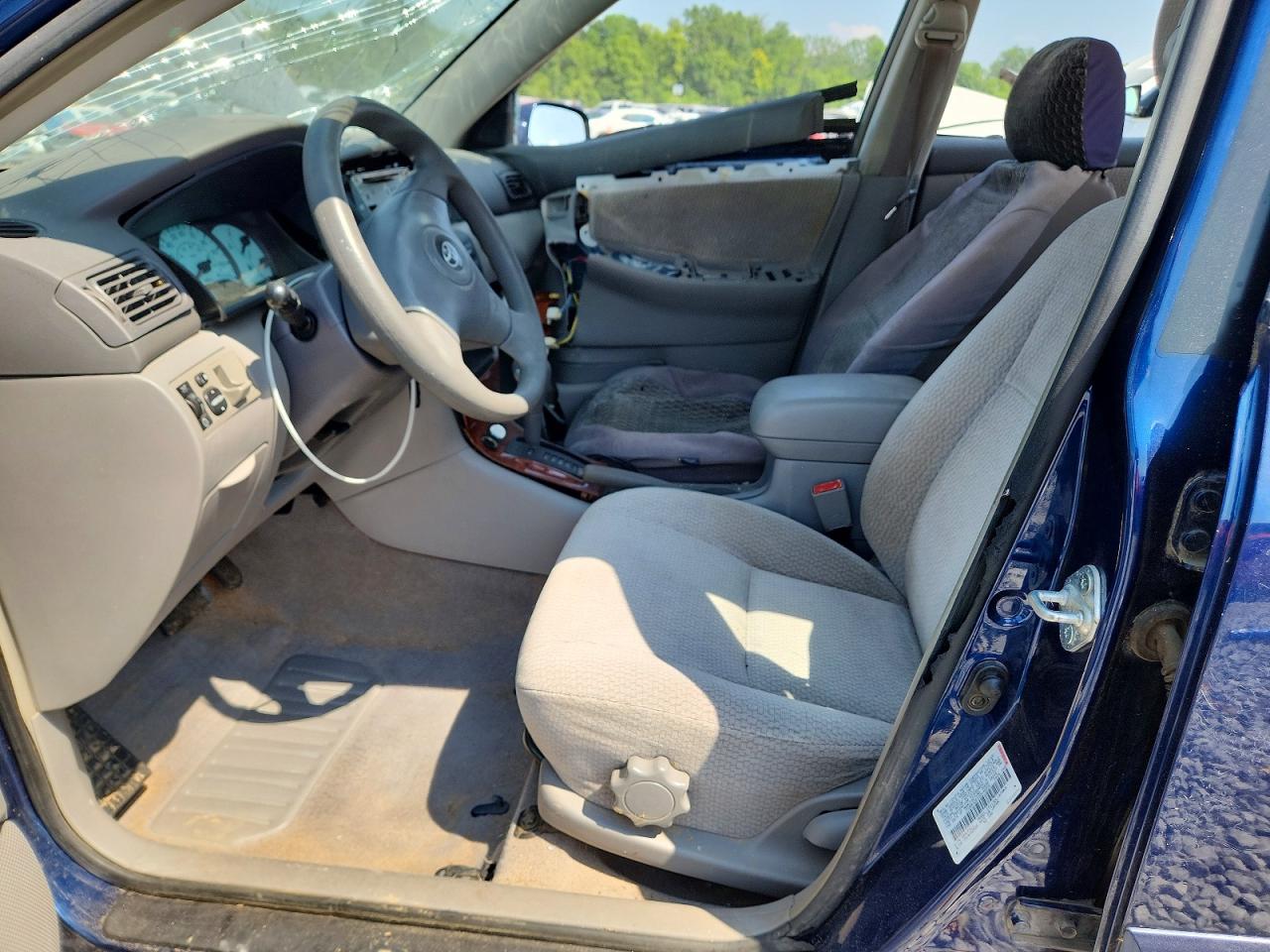 2003 Toyota Corolla Le Blue vin: JTDBR32E530046050