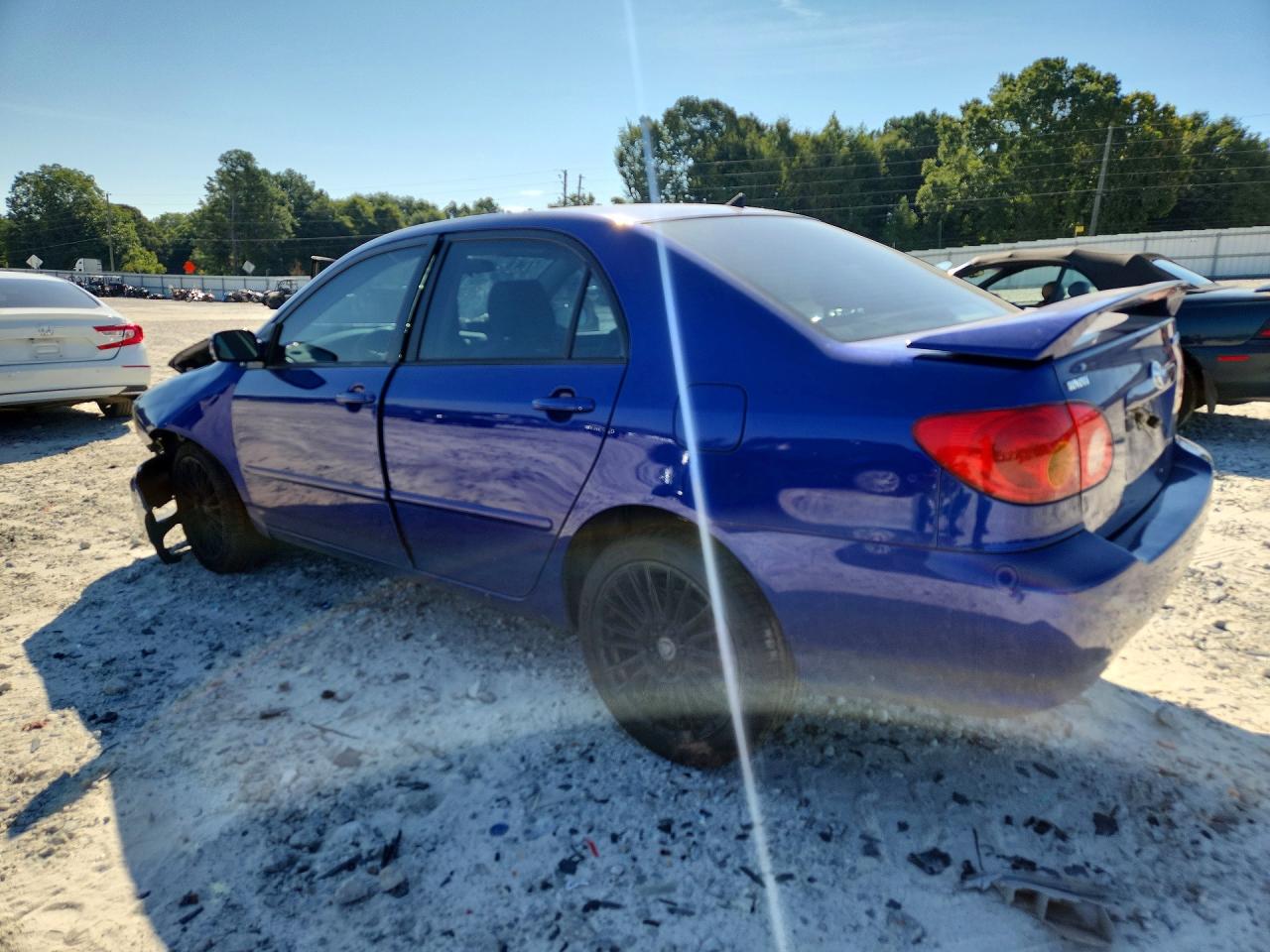 2003 Toyota Corolla Le Blue vin: JTDBR32E532006183