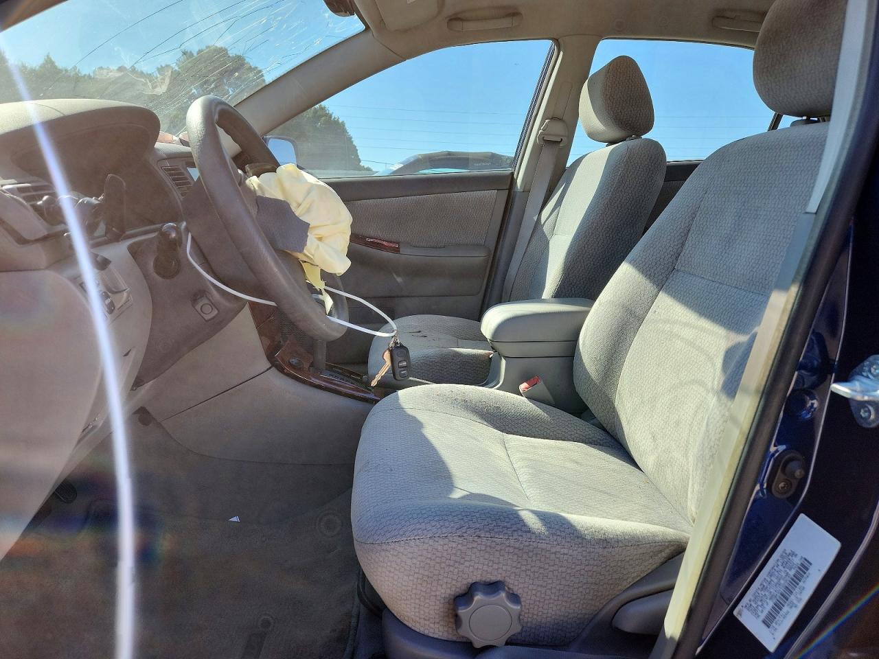 2003 Toyota Corolla Le Blue vin: JTDBR32E532006183