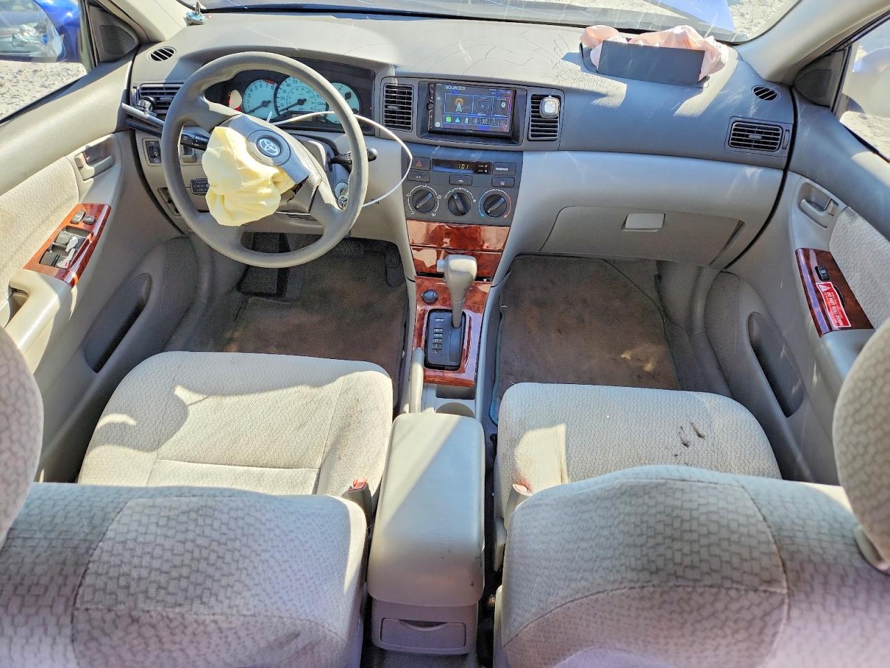 2003 Toyota Corolla Le Blue vin: JTDBR32E532006183