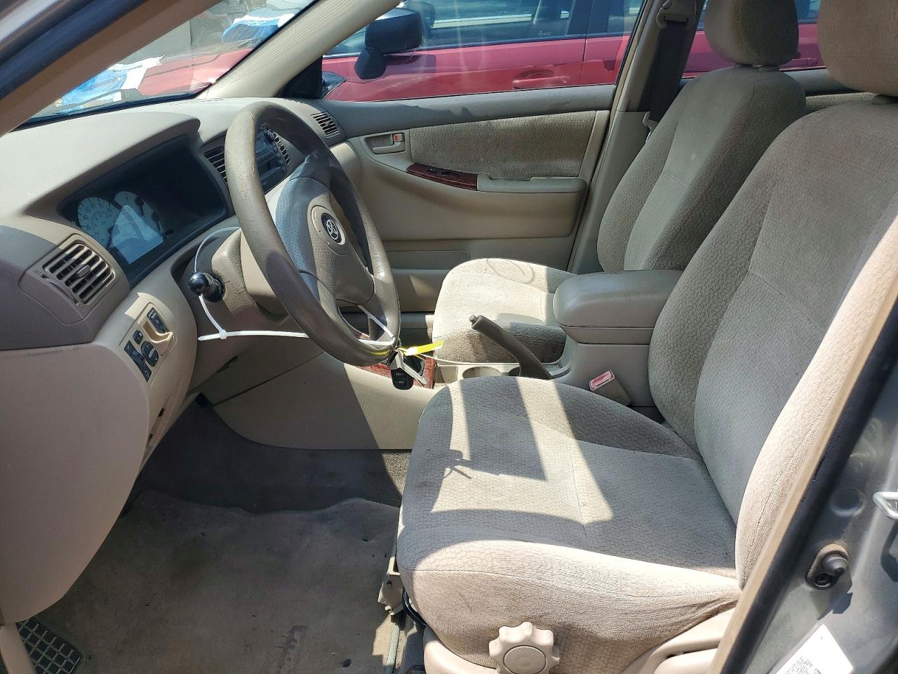 2003 Toyota Corolla Le Gray vin: JTDBR32E532008726