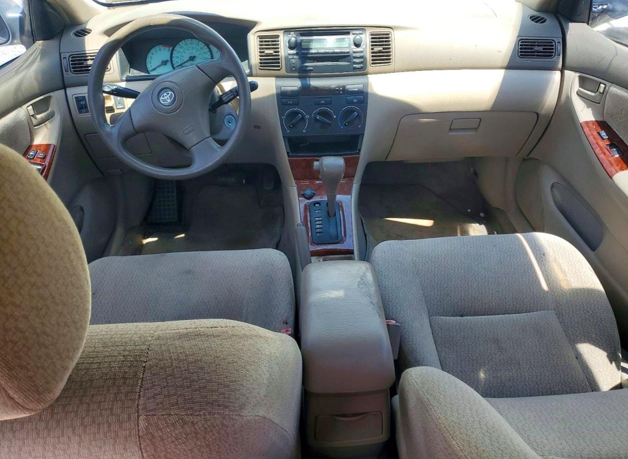2003 Toyota Corolla Le Gray vin: JTDBR32E532008726