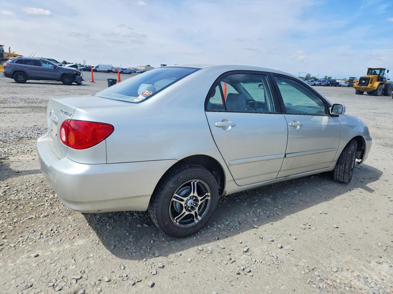 2003 Toyota Corolla Le Silver vin: JTDBR32E532012811