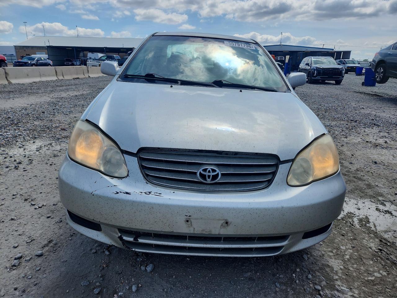 2003 Toyota Corolla Le Silver vin: JTDBR32E532012811