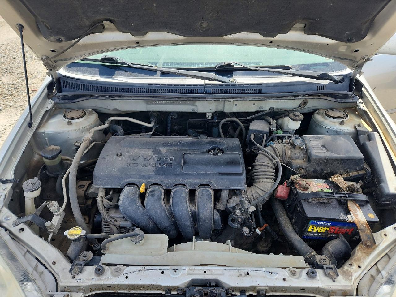2003 Toyota Corolla Le Silver vin: JTDBR32E532012811