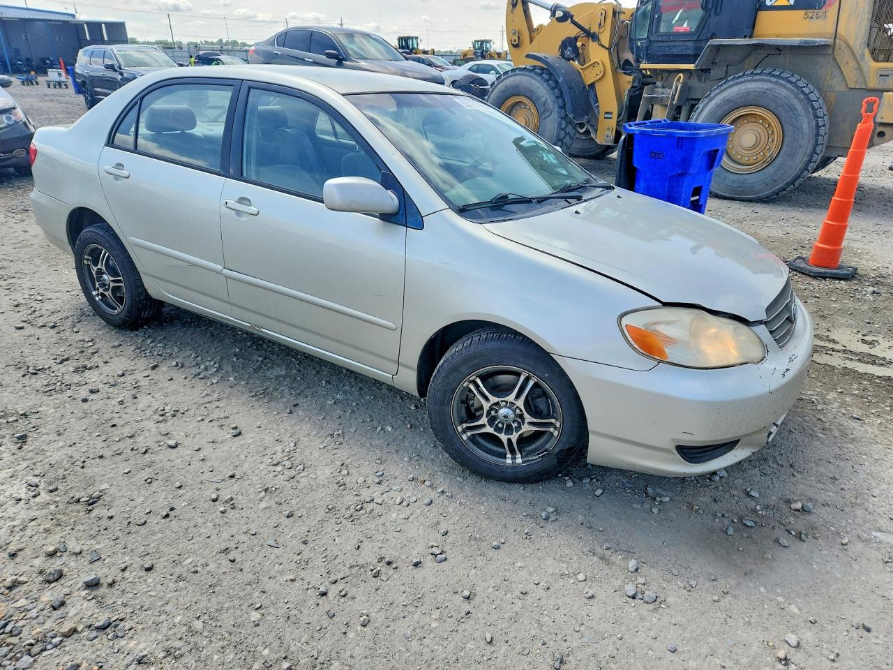 2003 Toyota Corolla Le Silver vin: JTDBR32E532012811