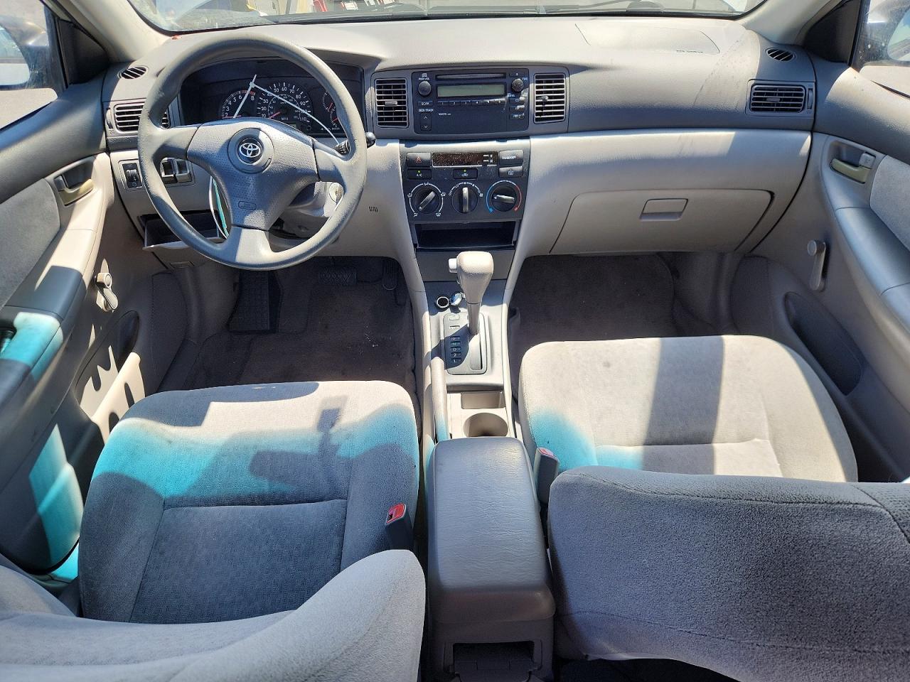2004 Toyota Corolla Ce Silver vin: JTDBR32E542047320