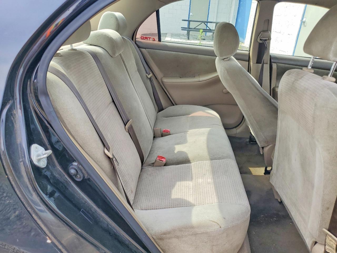 2005 Toyota Corolla Ce Black vin: JTDBR32E550055138