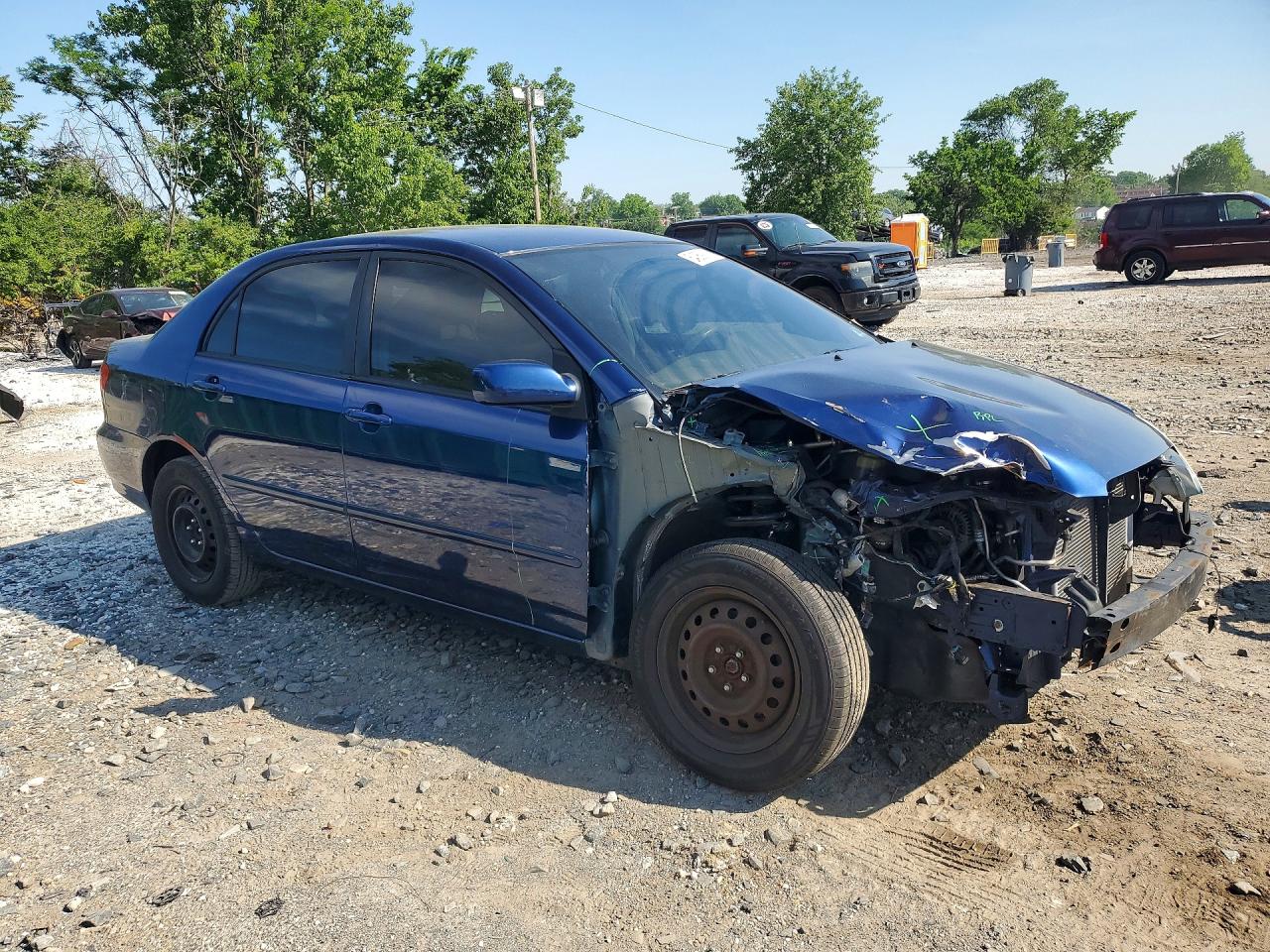 2006 Toyota Corolla Le Кремовый vin: JTDBR32E560063273