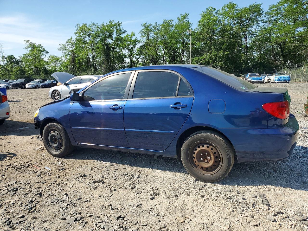 2006 Toyota Corolla Le Кремовый vin: JTDBR32E560063273