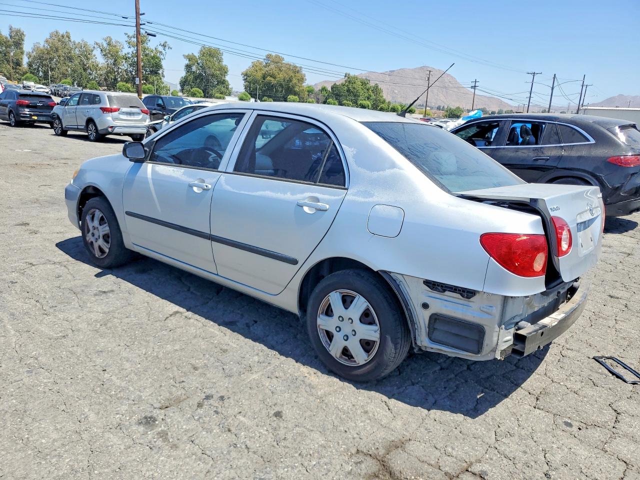 2006 Toyota Corolla Ce Серебряный vin: JTDBR32E560073298