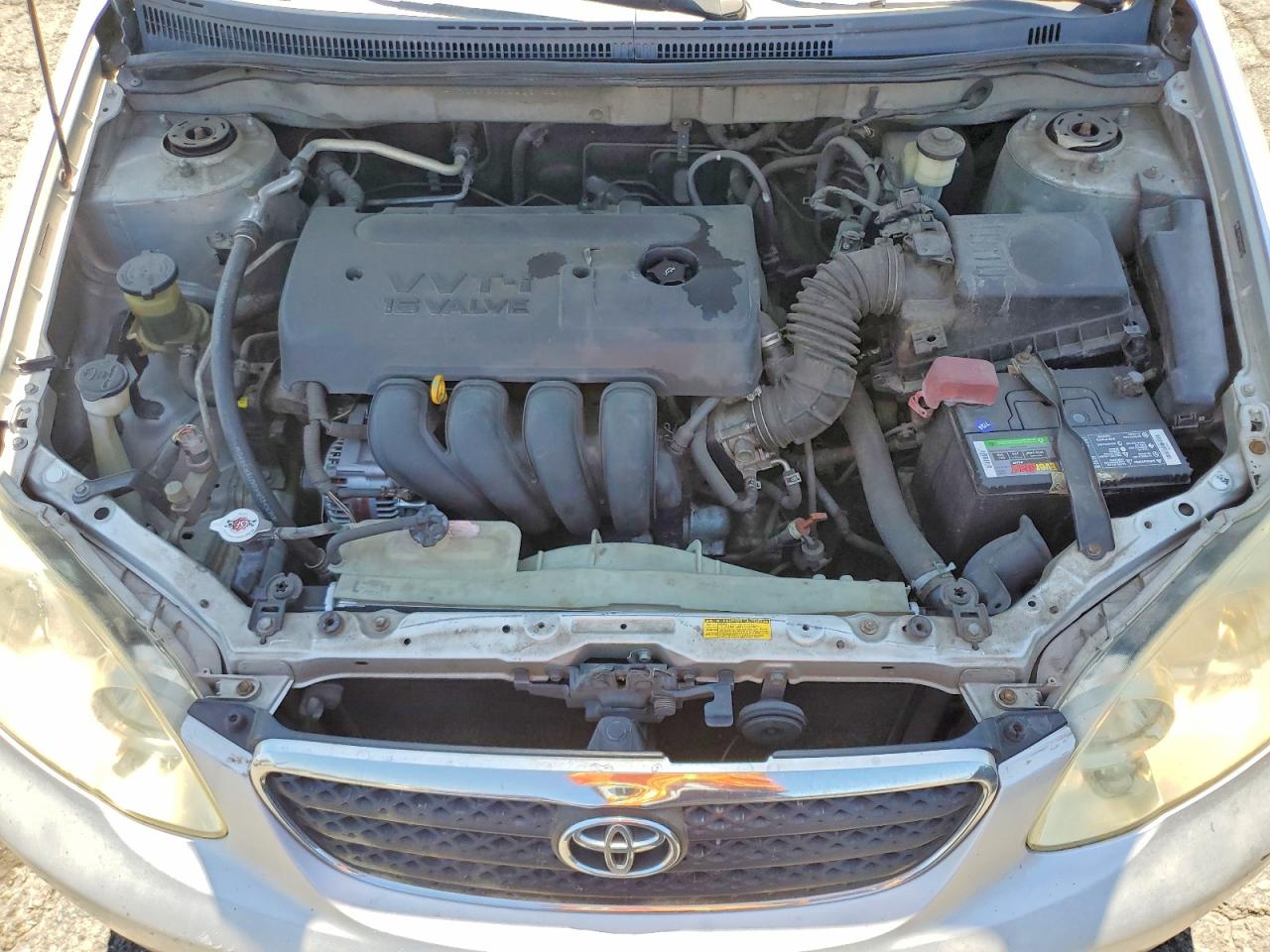 2006 Toyota Corolla Ce Серебряный vin: JTDBR32E560073298