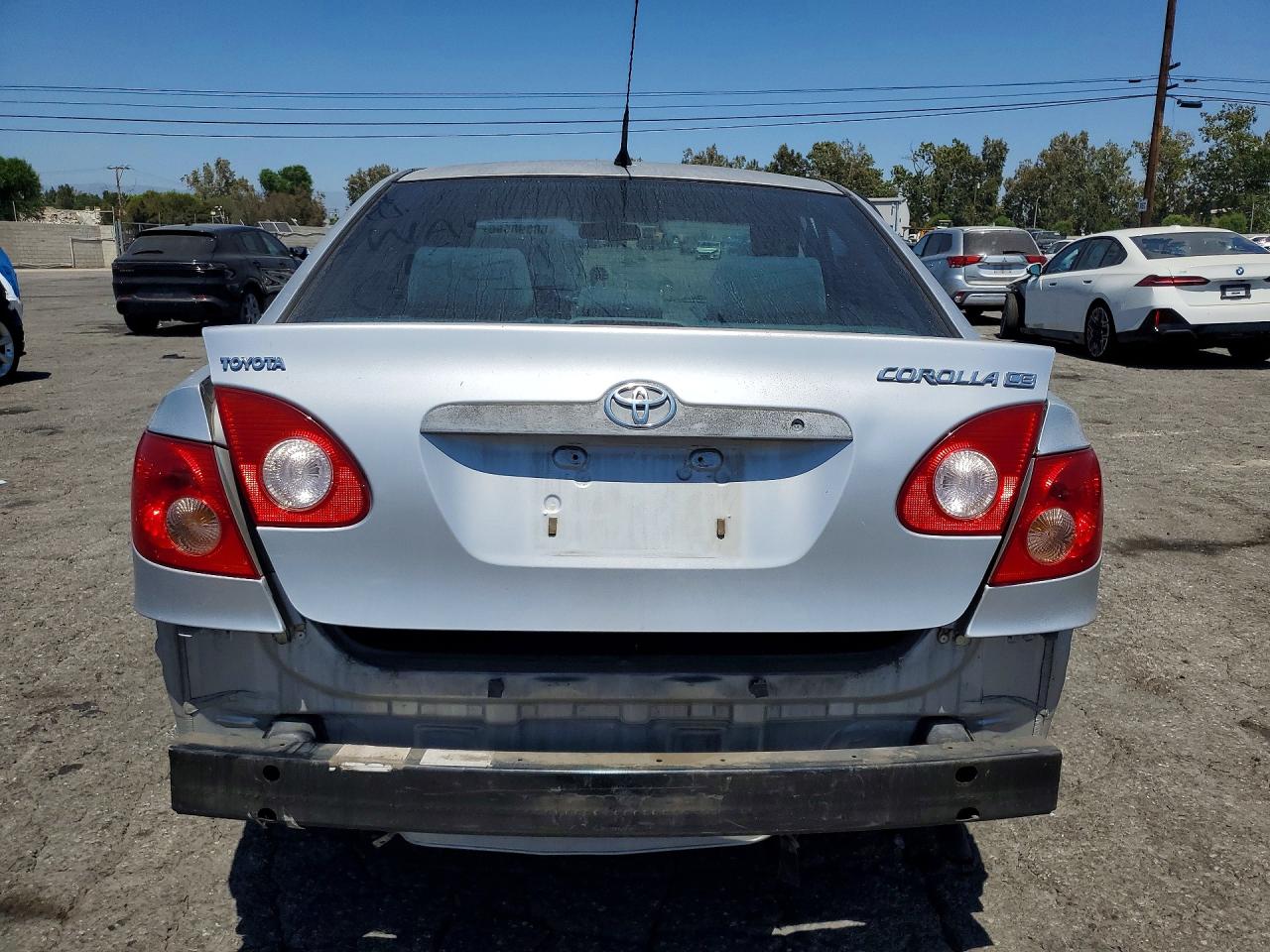 2006 Toyota Corolla Ce Серебряный vin: JTDBR32E560073298