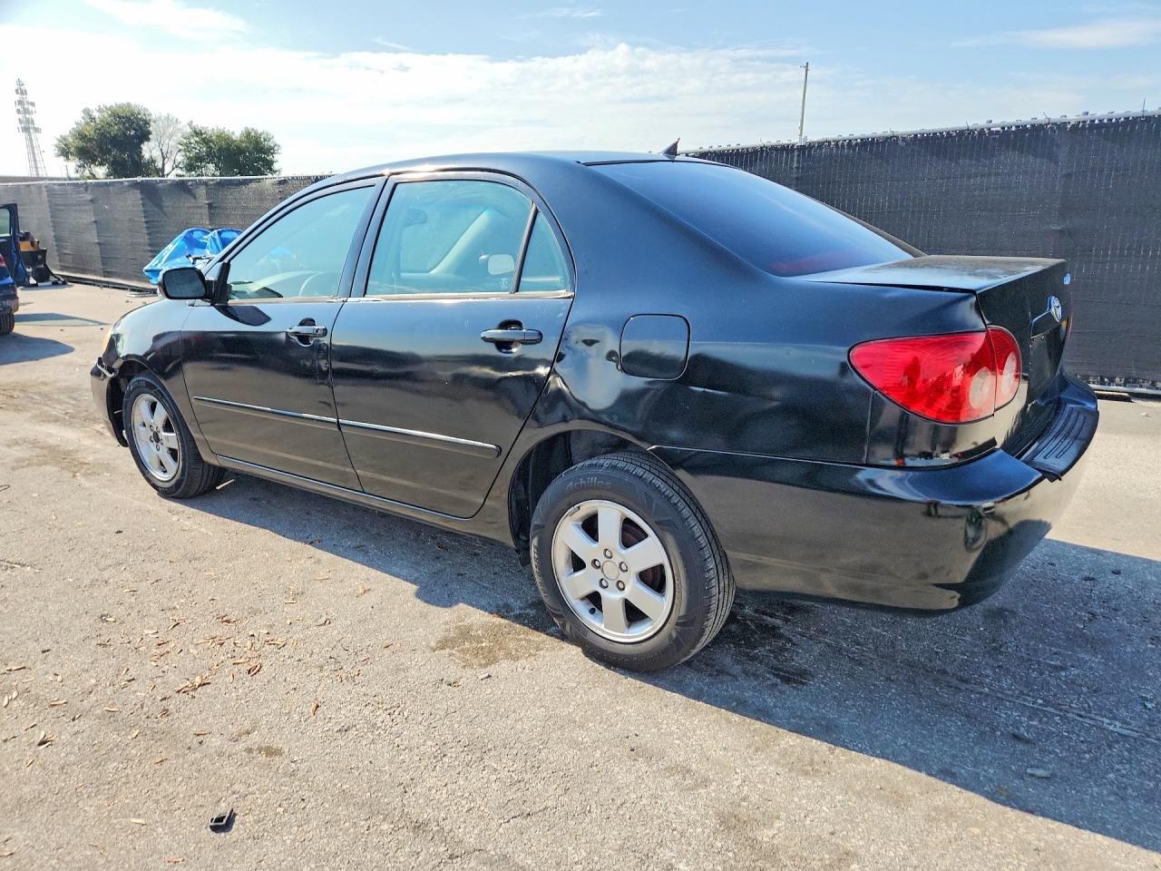 2006 Toyota Corolla Le Black vin: JTDBR32E560075150