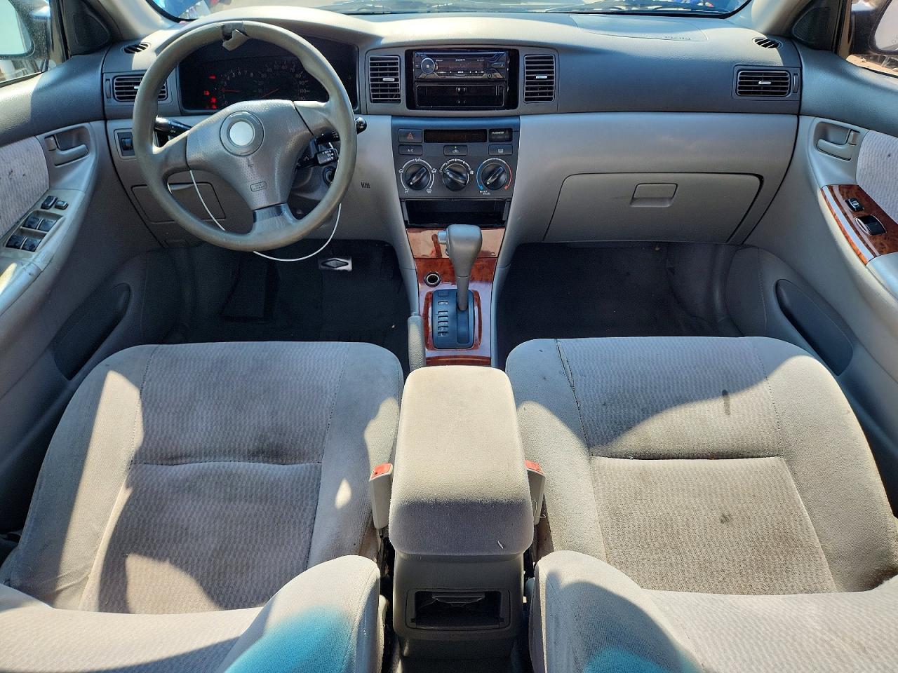 2006 Toyota Corolla Le Black vin: JTDBR32E560075150