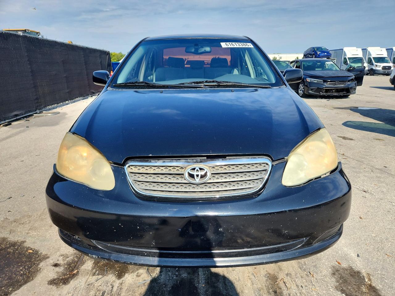 2006 Toyota Corolla Le Black vin: JTDBR32E560075150