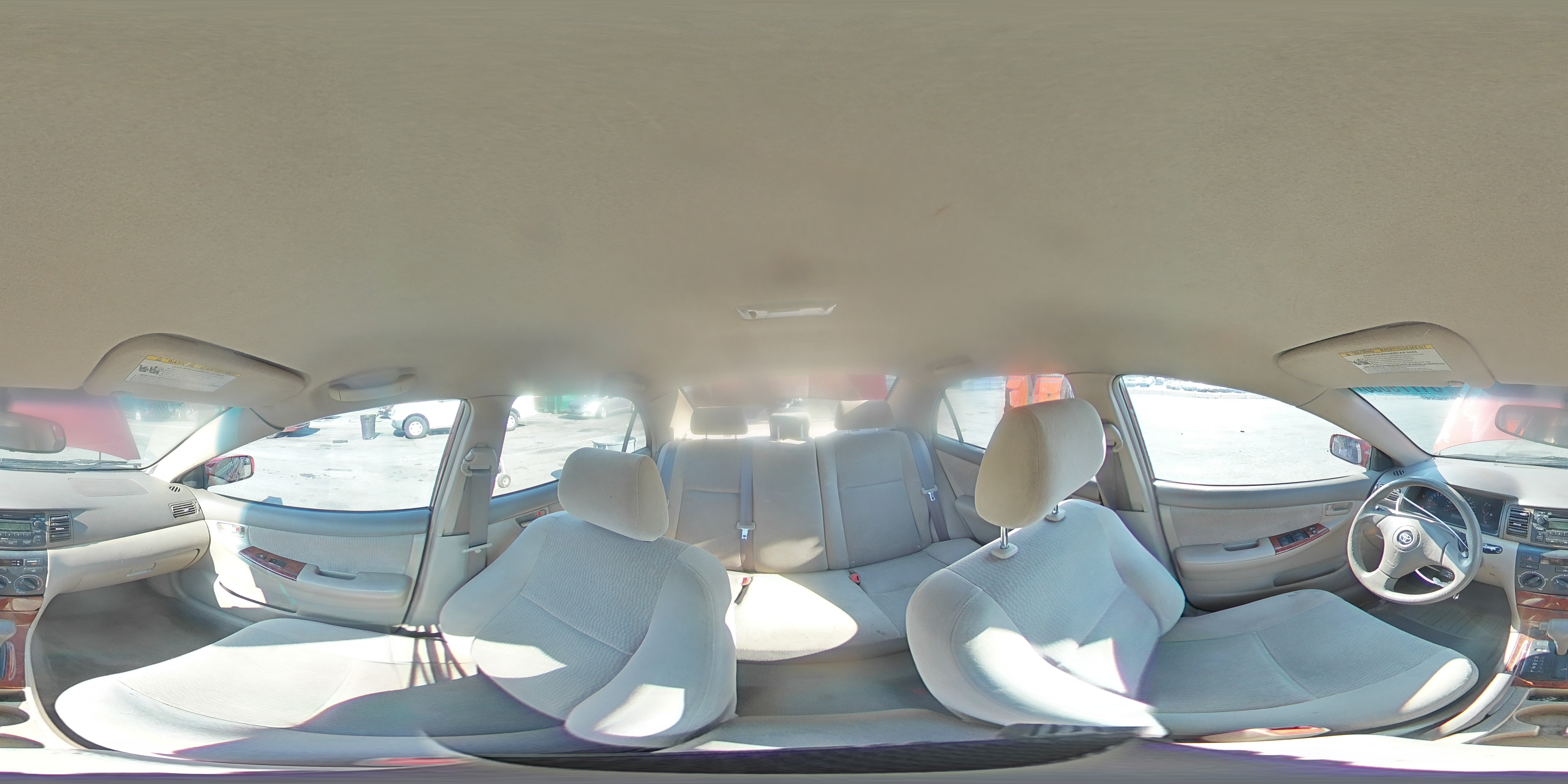 2007 Toyota Corolla Le Red vin: JTDBR32E570126874