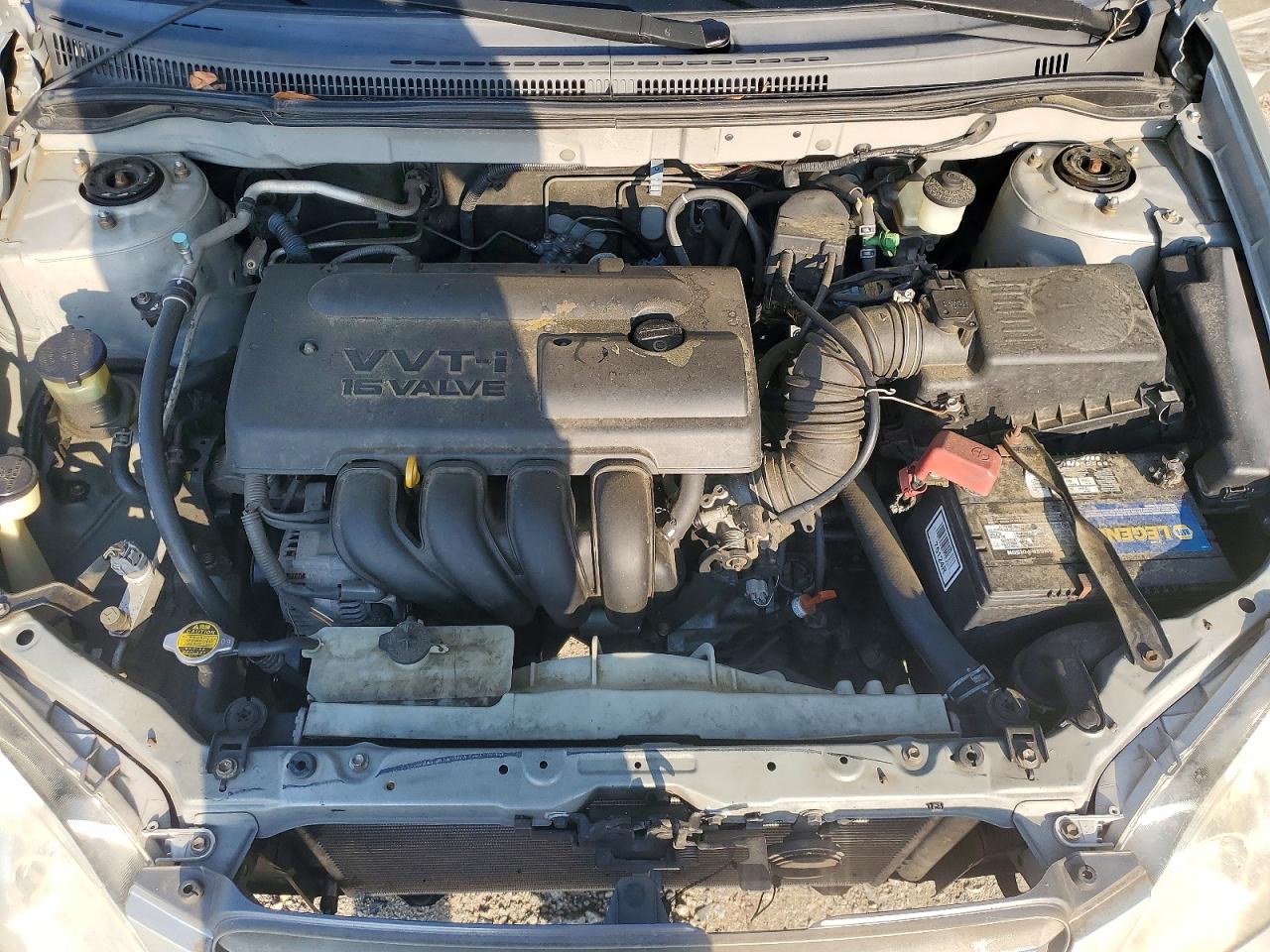 2003 Toyota Corolla Le Silver vin: JTDBR32E630007533