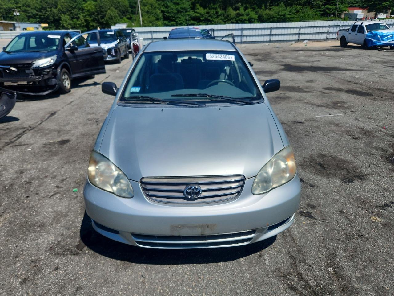 2003 Toyota Corolla Ce Серебряный vin: JTDBR32E630048342