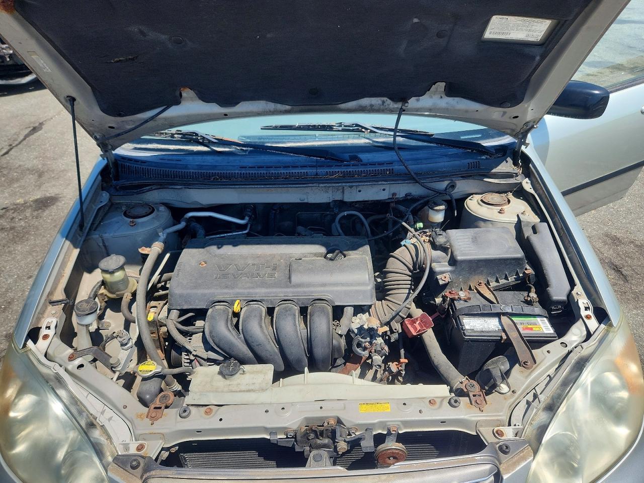 2003 Toyota Corolla Ce Серебряный vin: JTDBR32E630048342