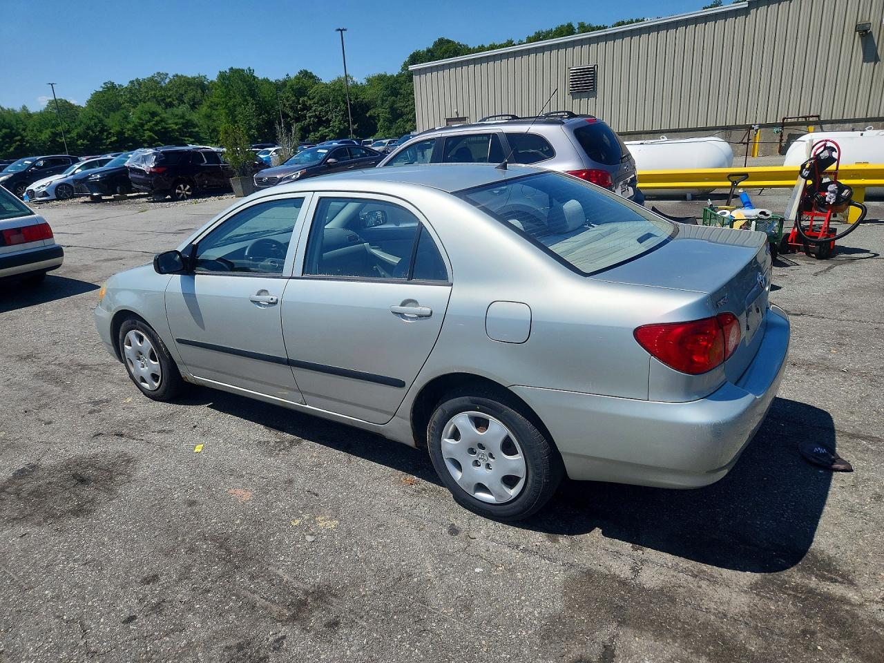2003 Toyota Corolla Ce Серебряный vin: JTDBR32E630048342