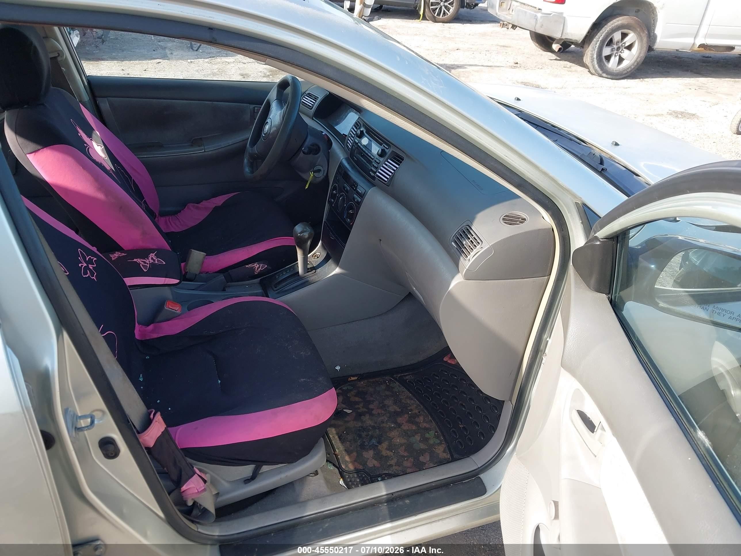 2003 Toyota Corolla Ce Серебряный vin: JTDBR32E632001798