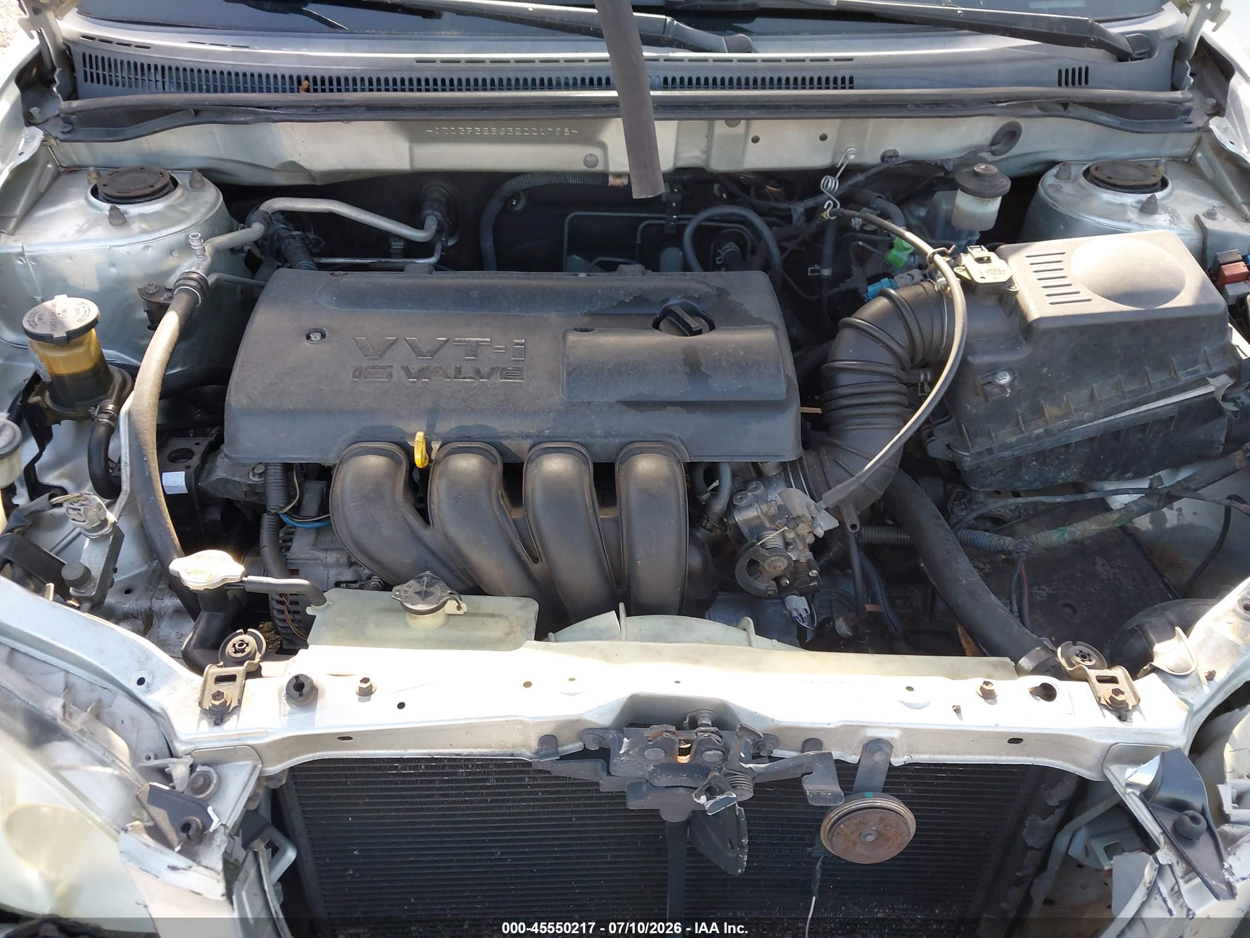 2003 Toyota Corolla Ce Серебряный vin: JTDBR32E632001798