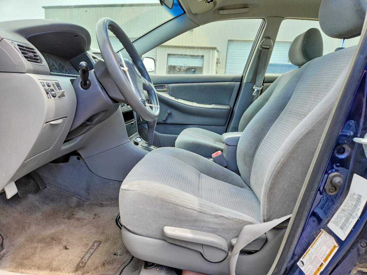 2005 Toyota Corolla Ce Blue vin: JTDBR32E652059705