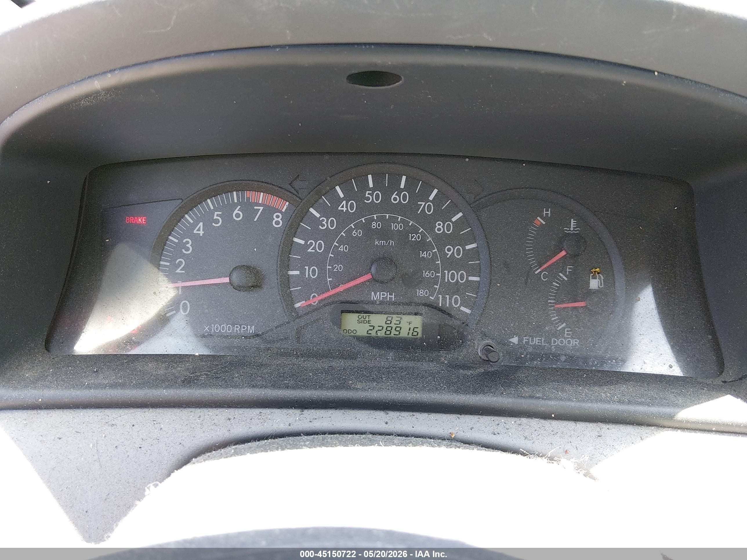 2006 Toyota Corolla Ce Silver vin: JTDBR32E660069938
