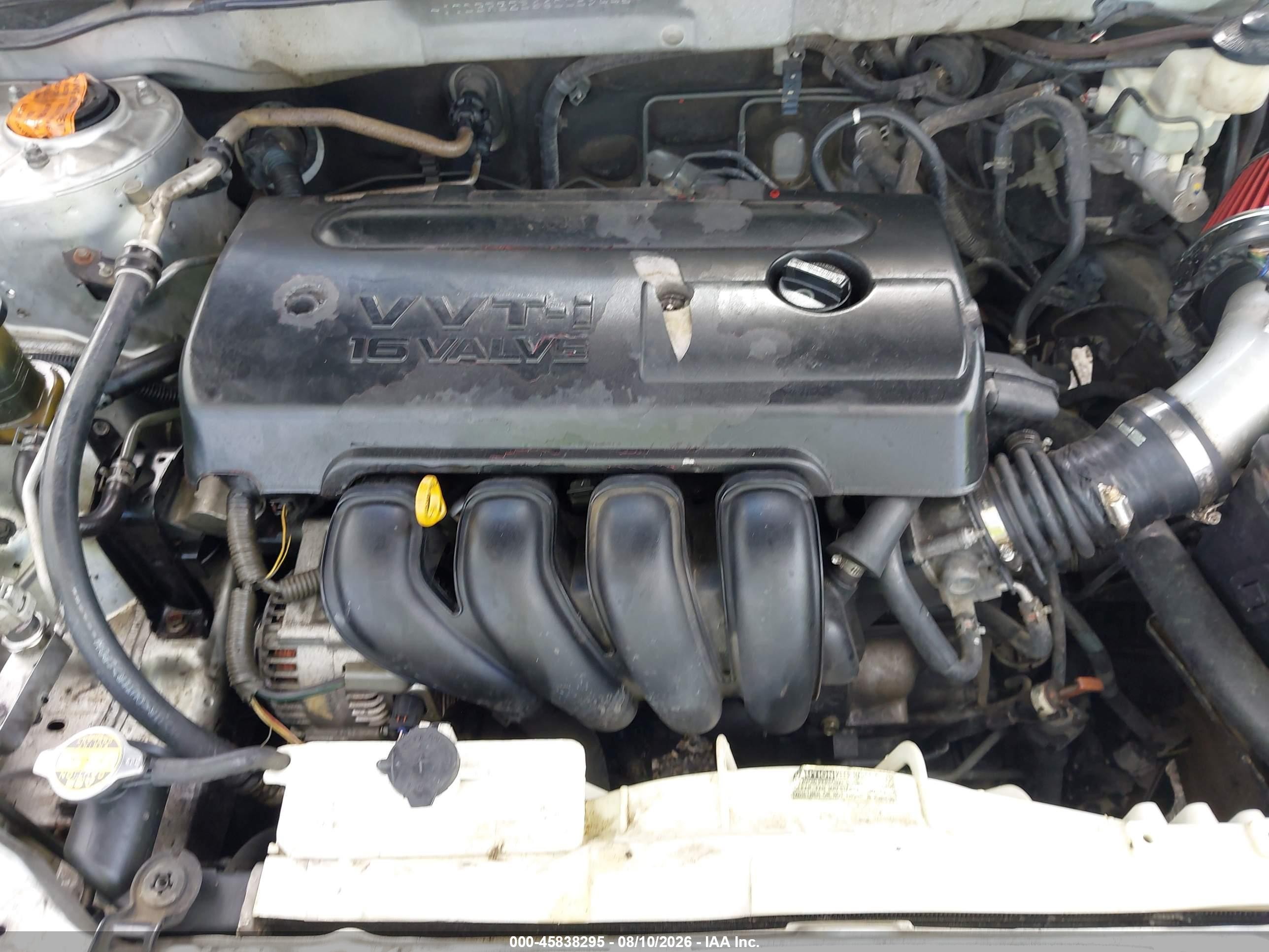 2006 Toyota Corolla Ce Gray vin: JTDBR32E660089445
