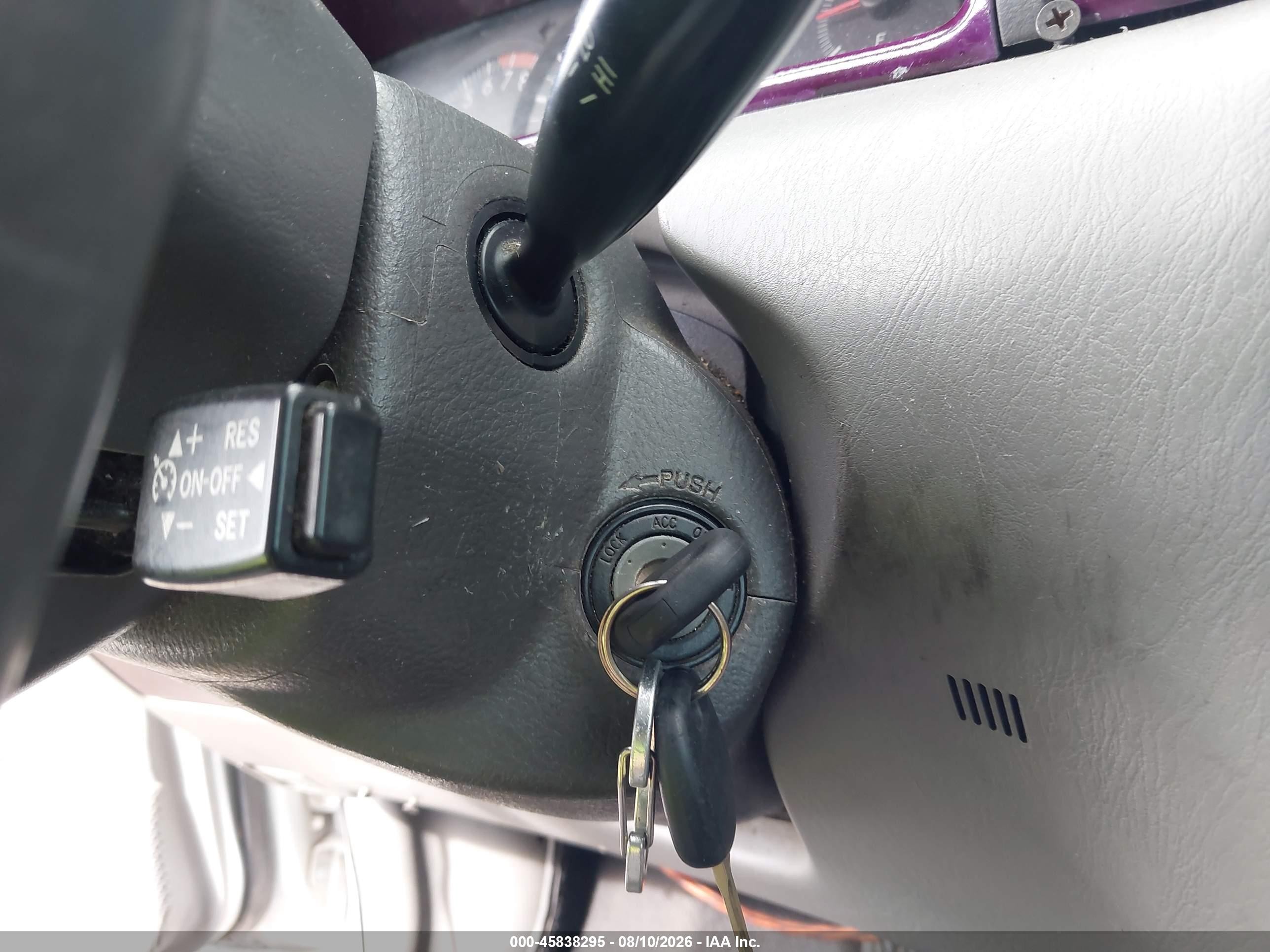 2006 Toyota Corolla Ce Gray vin: JTDBR32E660089445