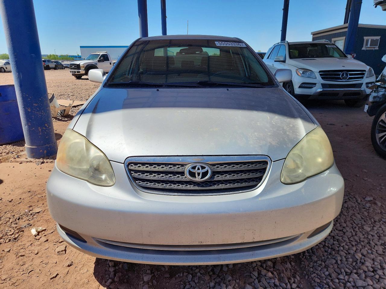 2006 Toyota Corolla Le Silver vin: JTDBR32E660090594