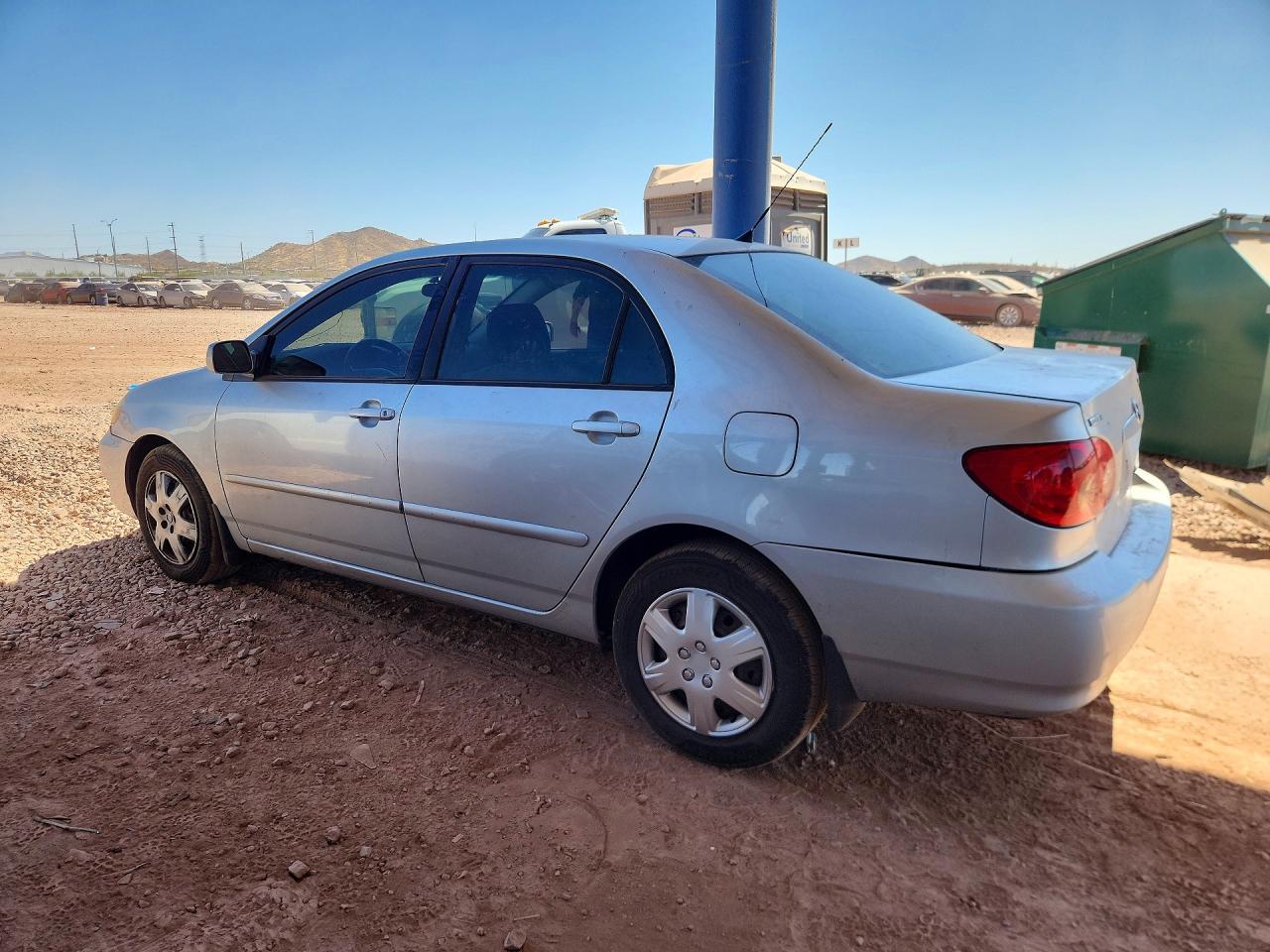 2006 Toyota Corolla Le Silver vin: JTDBR32E660090594