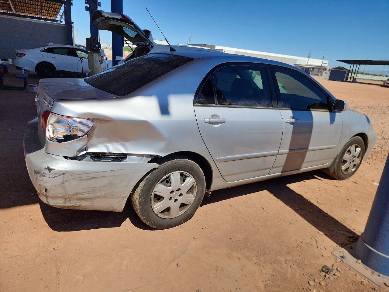 2006 Toyota Corolla Le Silver vin: JTDBR32E660090594