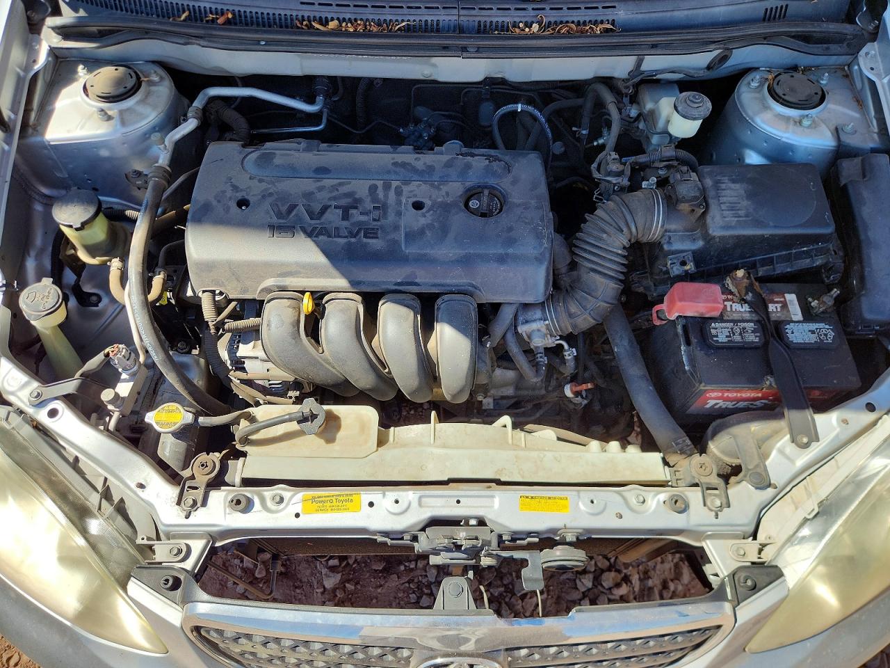 2006 Toyota Corolla Le Silver vin: JTDBR32E660090594
