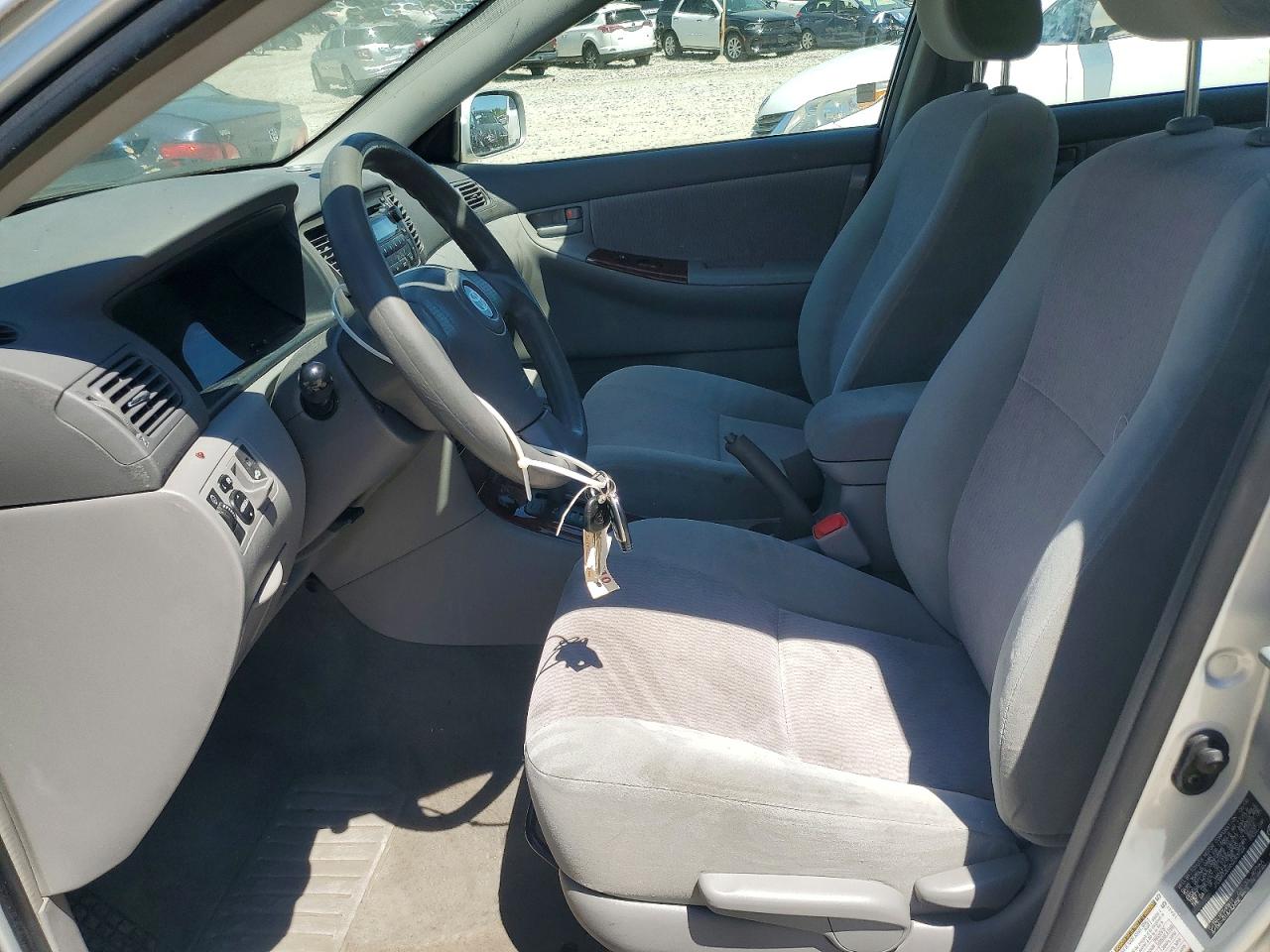 2006 Toyota Corolla Le Silver vin: JTDBR32E660093124