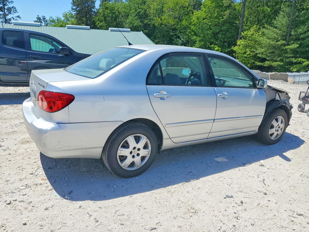 2006 Toyota Corolla Le Silver vin: JTDBR32E660093124