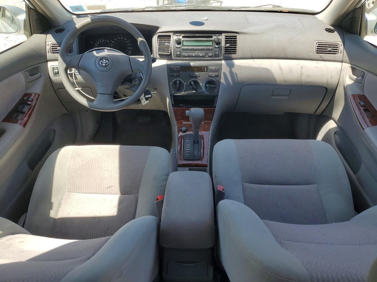 2006 Toyota Corolla Le Silver vin: JTDBR32E660093124