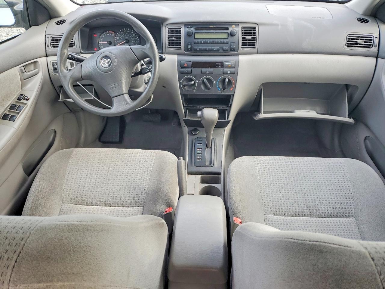 2007 Toyota Corolla Ce Silver vin: JTDBR32E670102969