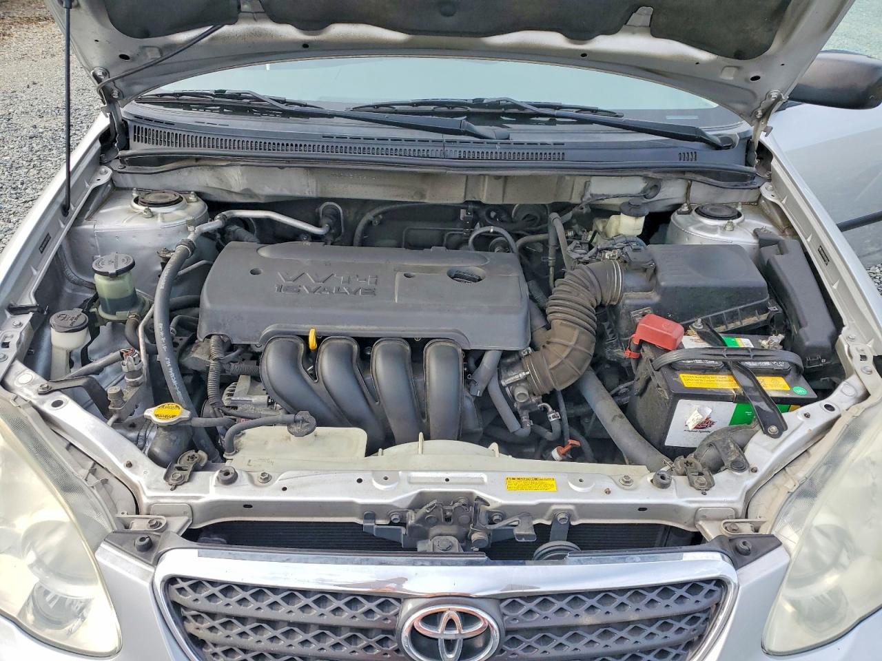 2007 Toyota Corolla Ce Silver vin: JTDBR32E670102969