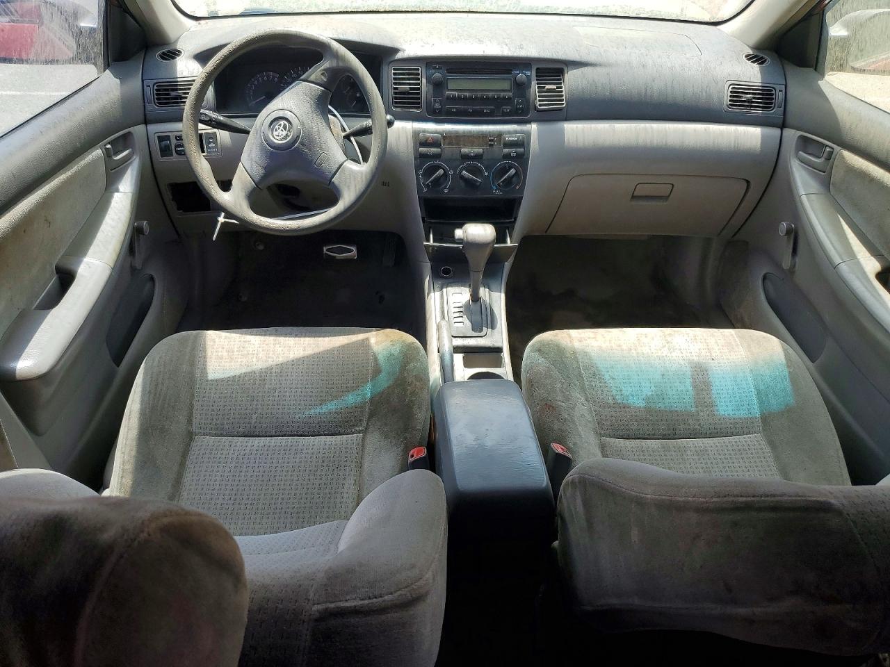 2007 Toyota Corolla Ce Красный vin: JTDBR32E670109551
