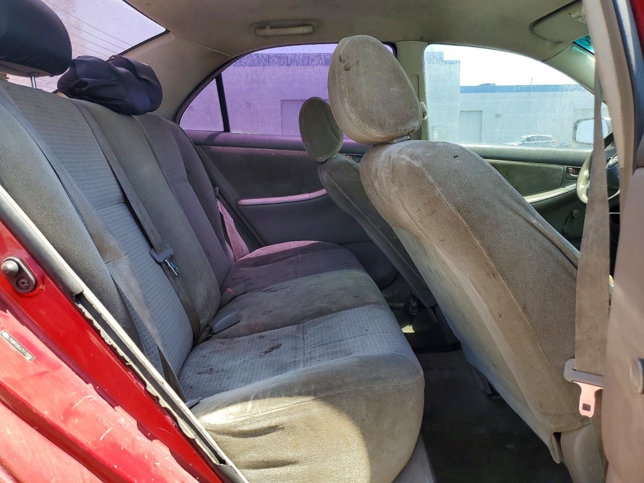 2007 Toyota Corolla Ce Красный vin: JTDBR32E670109551
