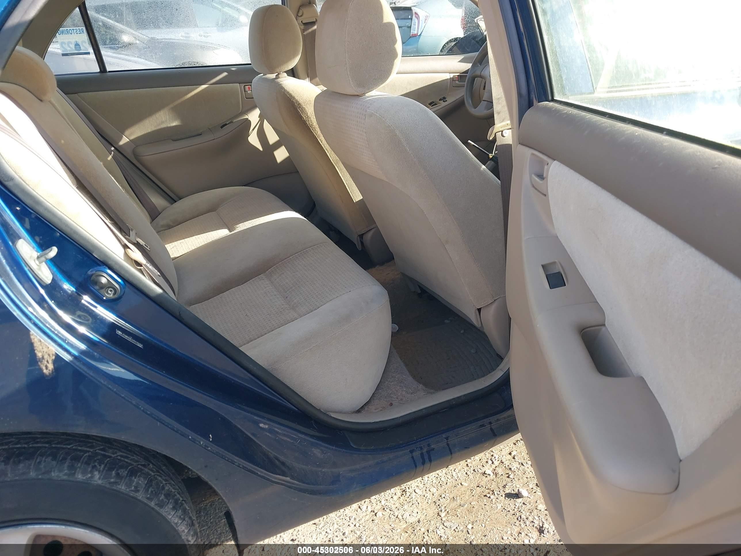 2007 Toyota Corolla Ce Blue vin: JTDBR32E670122753