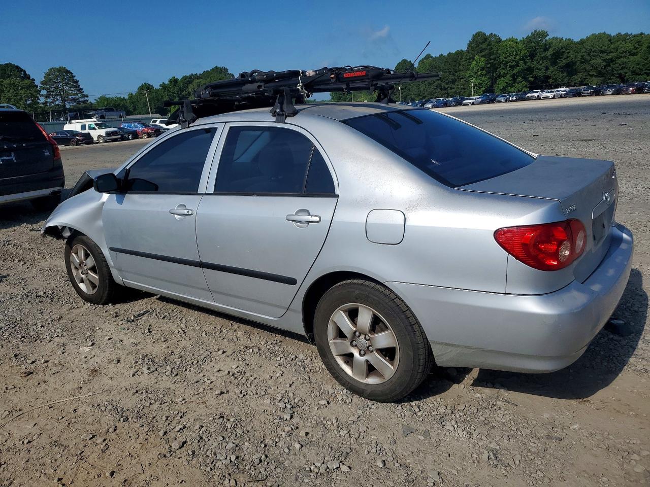 2007 Toyota Corolla Ce Серебряный vin: JTDBR32E670123319