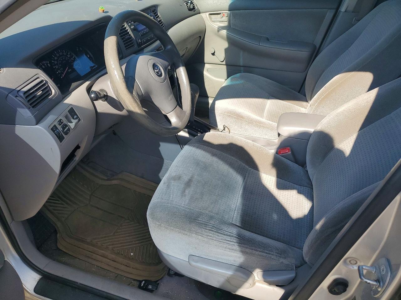 2007 Toyota Corolla Ce Серебряный vin: JTDBR32E670123319